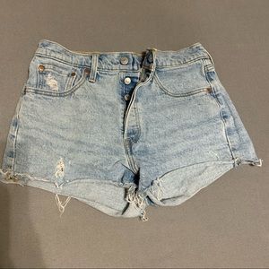 Levi 501 High Waist Shorts